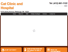 Tablet Screenshot of catclinic.net